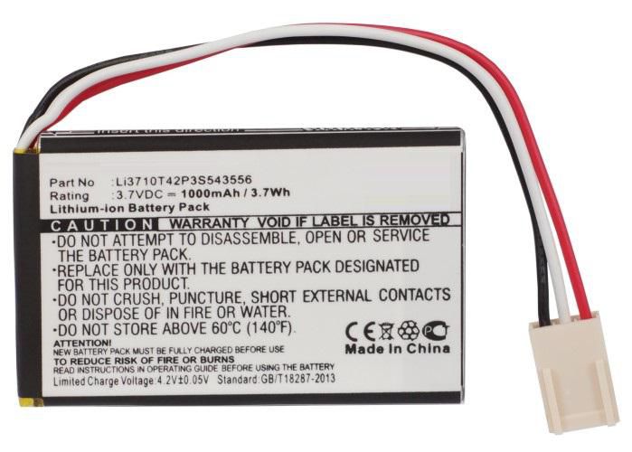Battery 3.70Wh Li-ion 3.7V