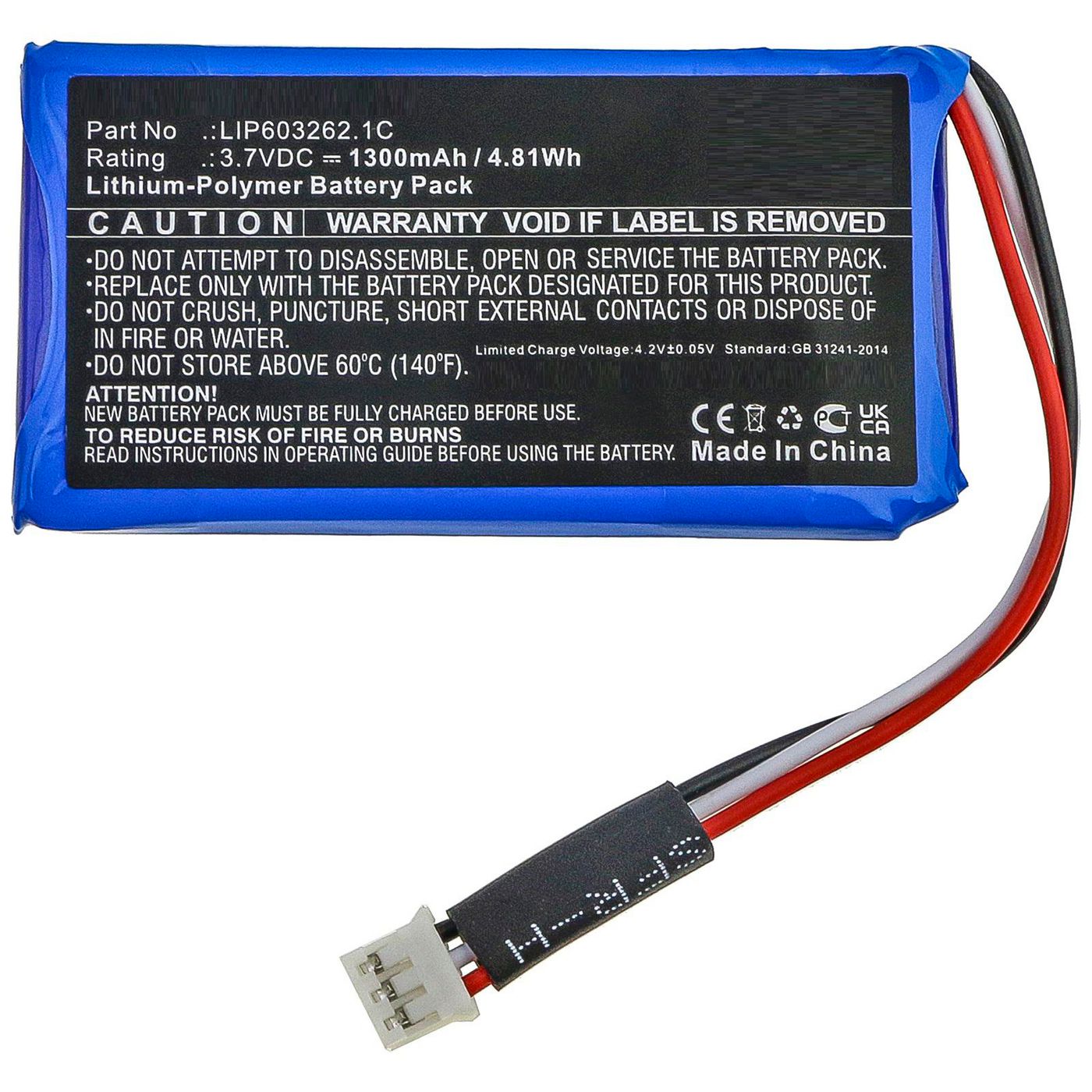Battery 4.81Wh Li-Polymer