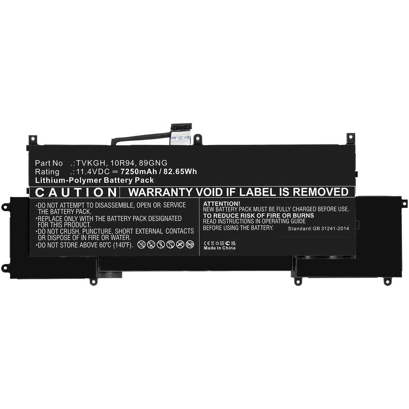 Laptop Battery for Dell 