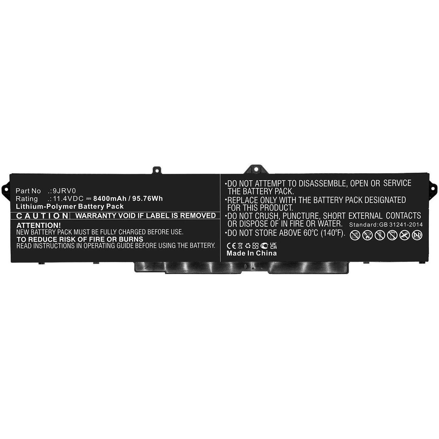 Laptop Battery for Dell 