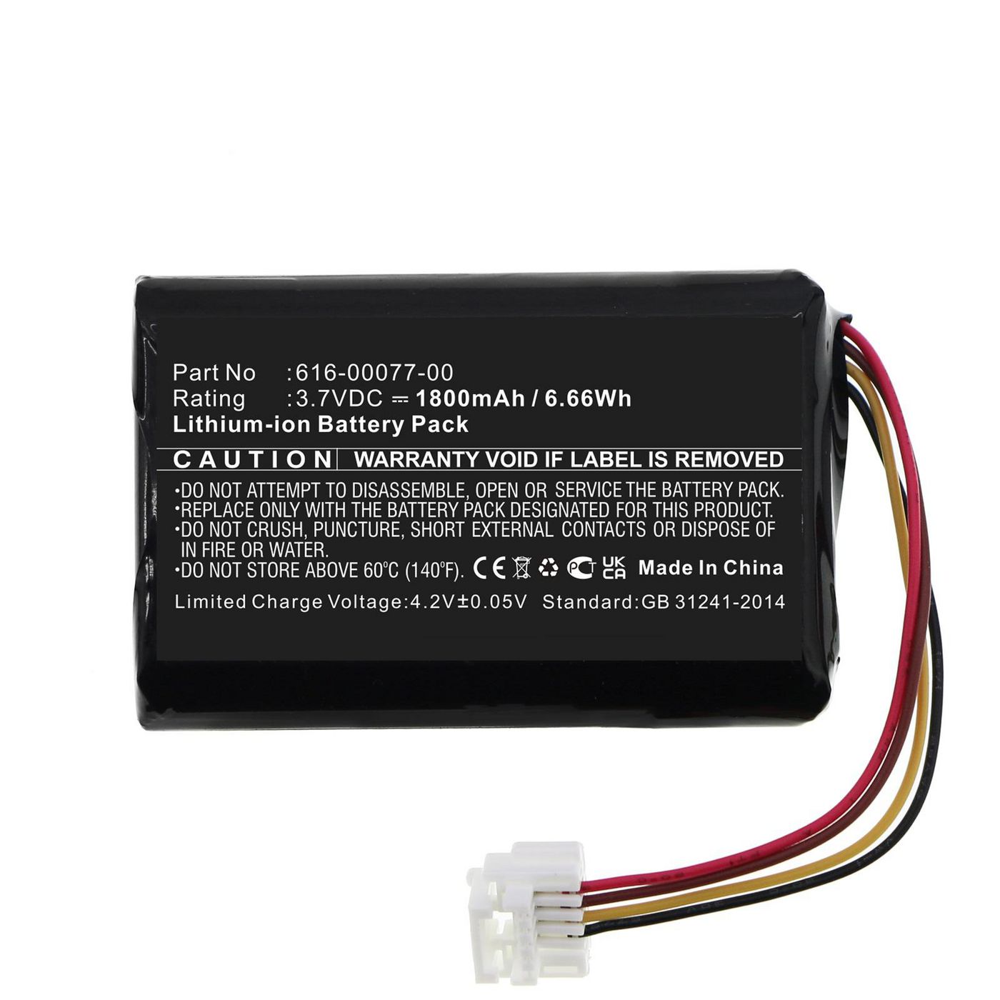 Battery 6.66Wh Li-ion 3.7V