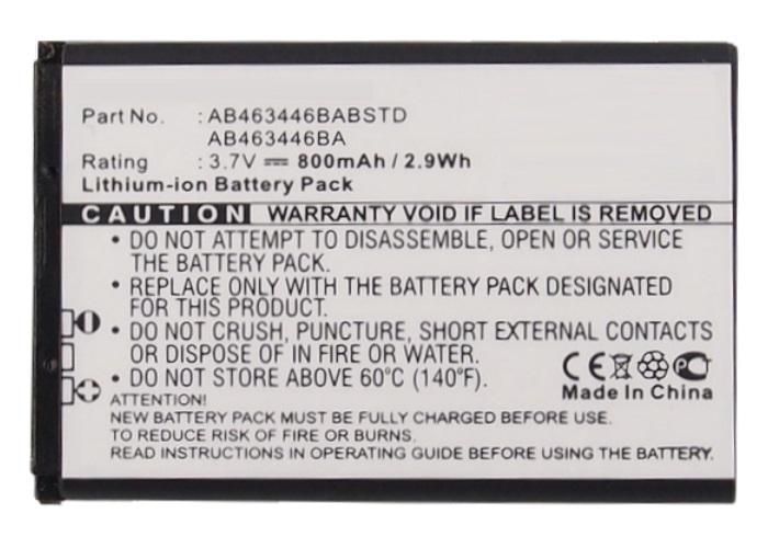 Battery 2.96Wh Li-ion 3.7V