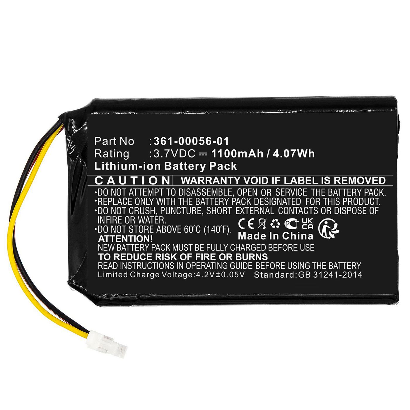 Battery 4.07Wh Li-ion 3.7V 