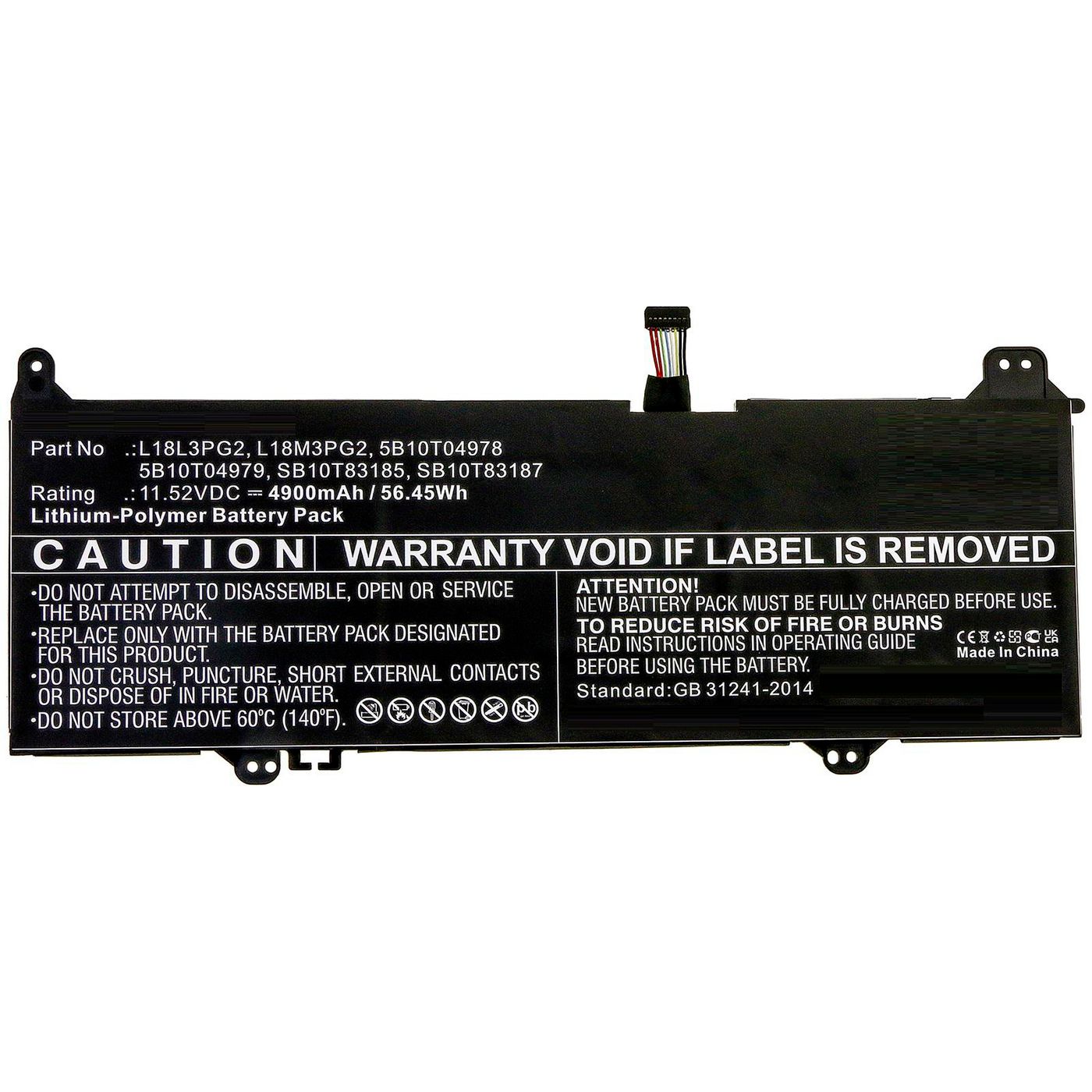 Laptop Battery for Lenovo 