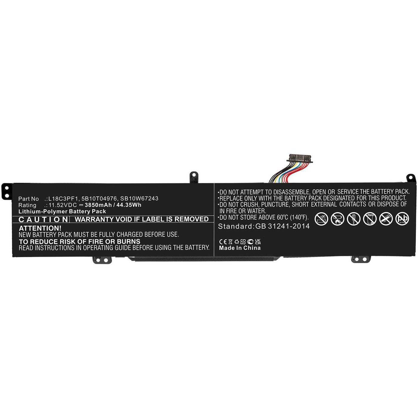Laptop Battery for Lenovo 