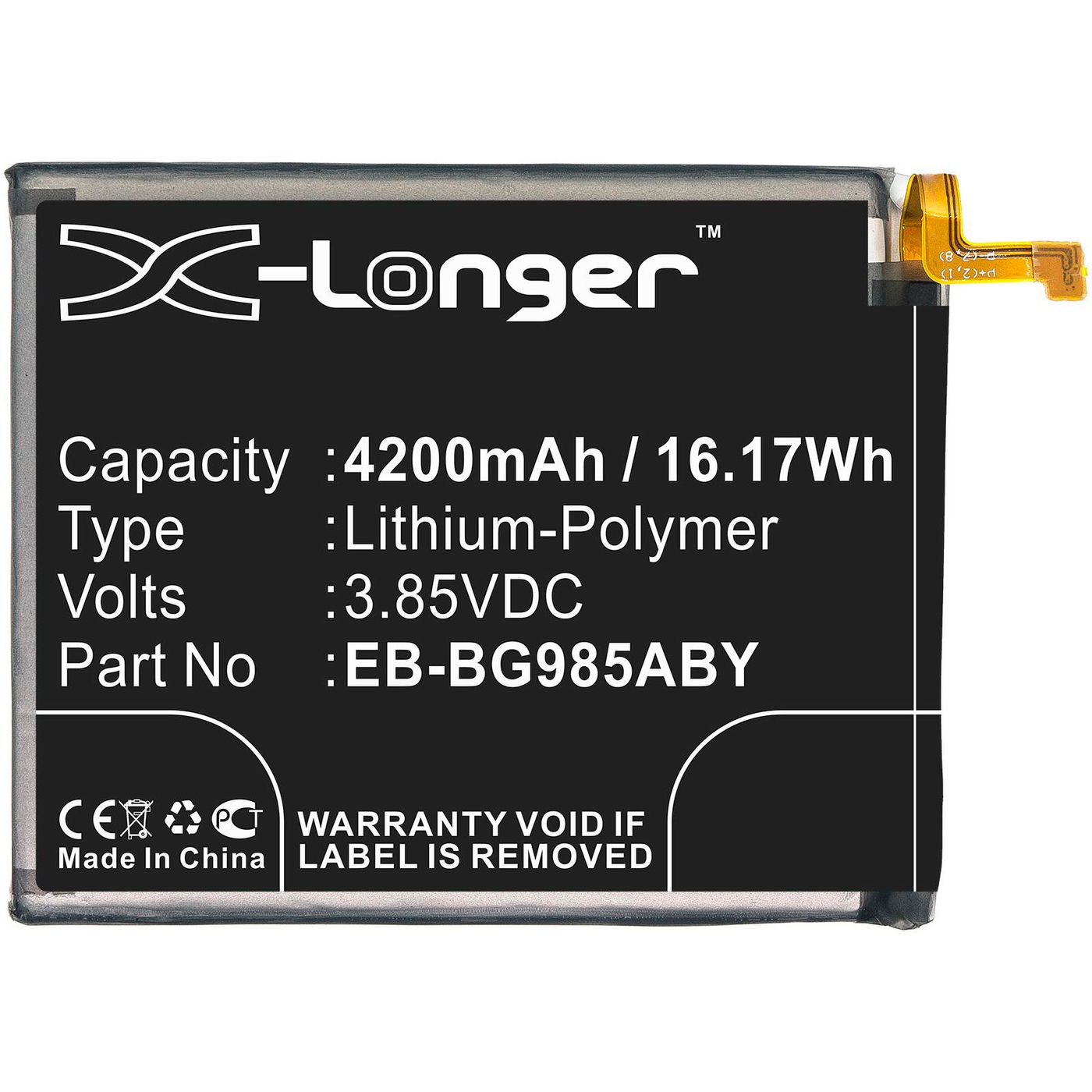 Mobile Battery 16.17Wh Li-Pol 
