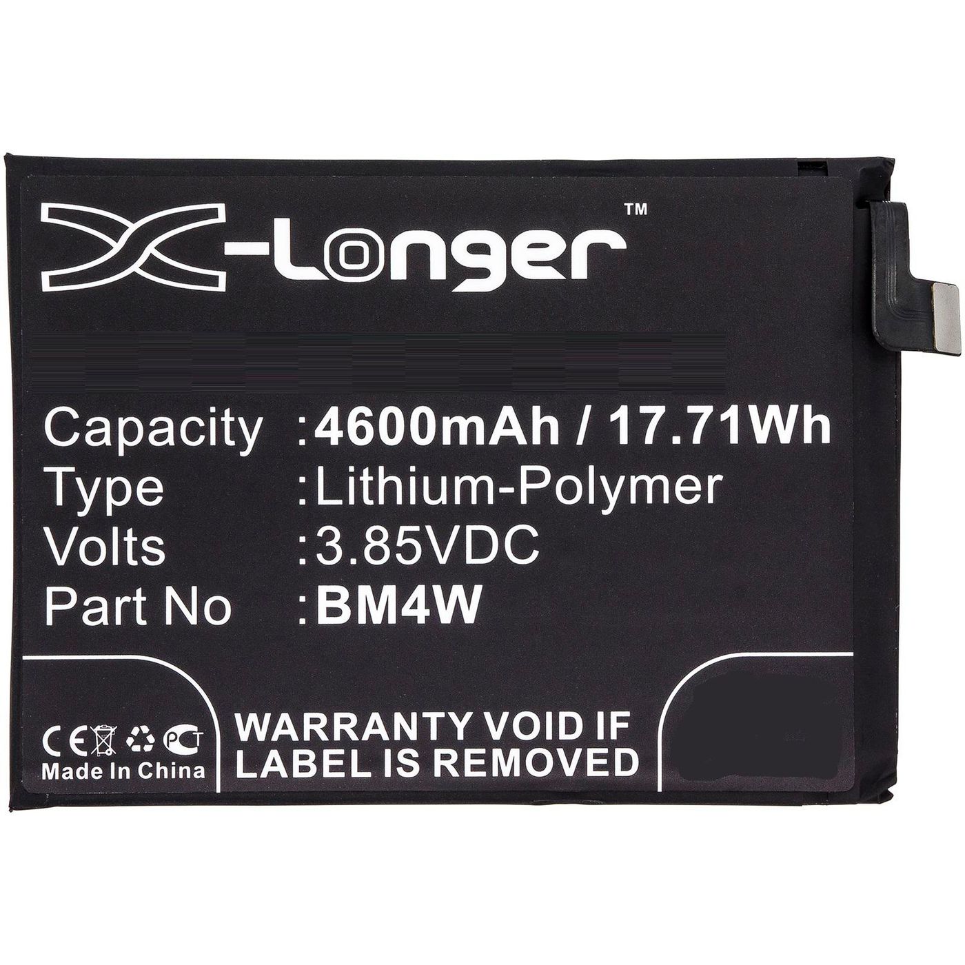 Battery 17.71Wh Li-Polymer