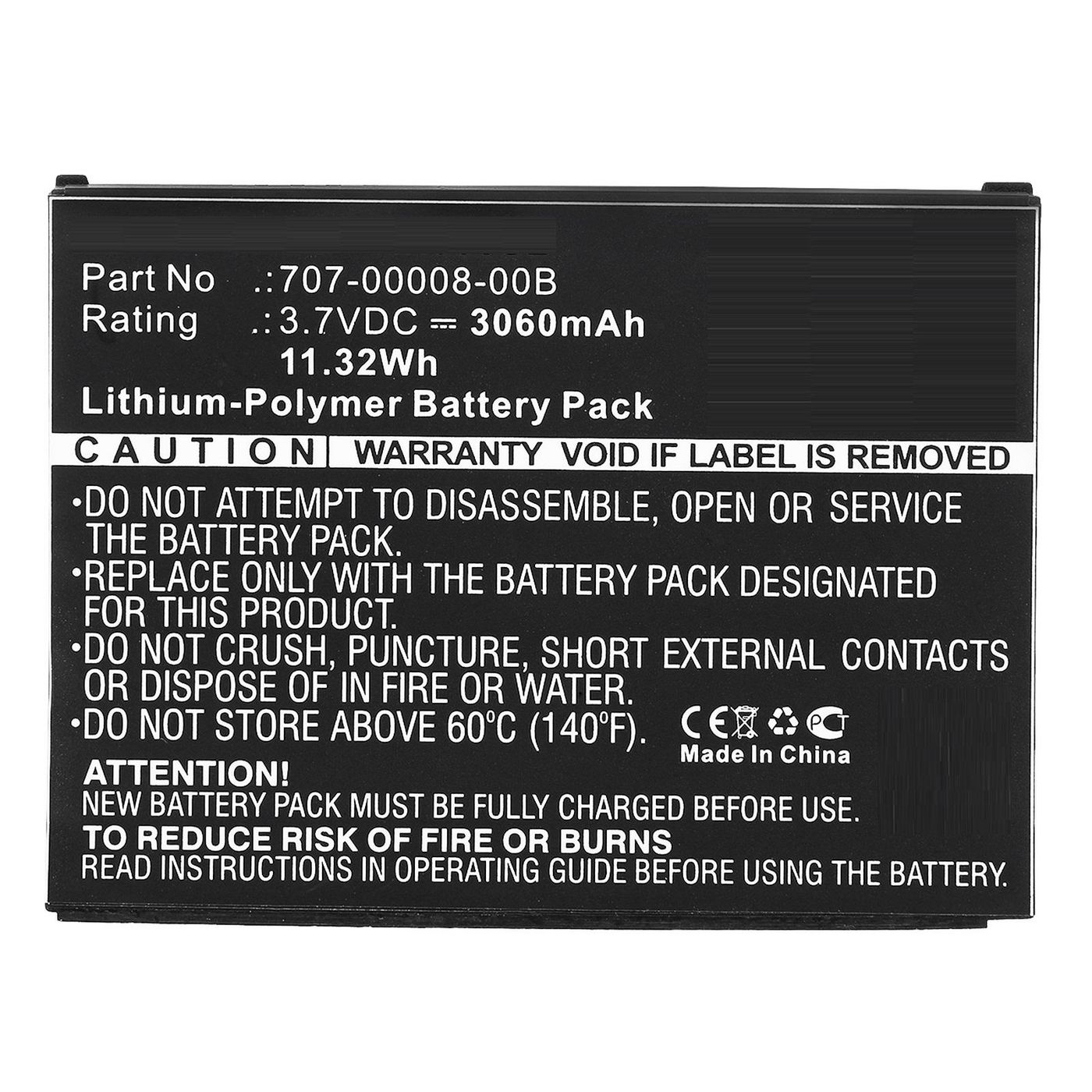 Battery 11.32Wh Li-Pol 3.7V 