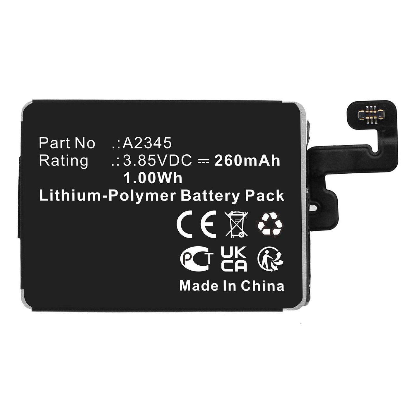 Battery 1.00Wh Li-Polymer 