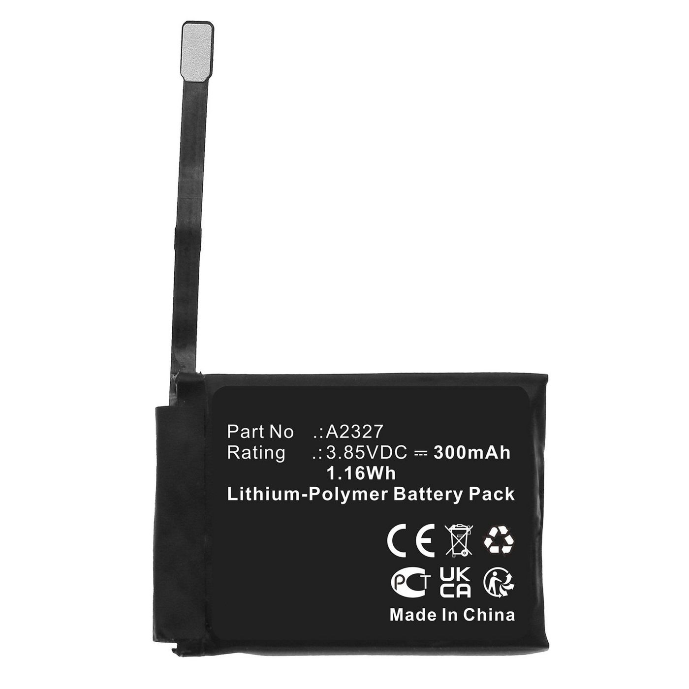 Battery 1.16Wh Li-Polymer 