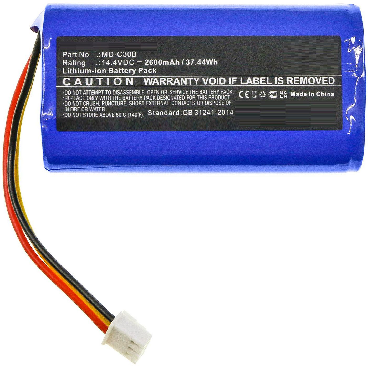 Battery 37.44Wh Li-ion 14.4V 