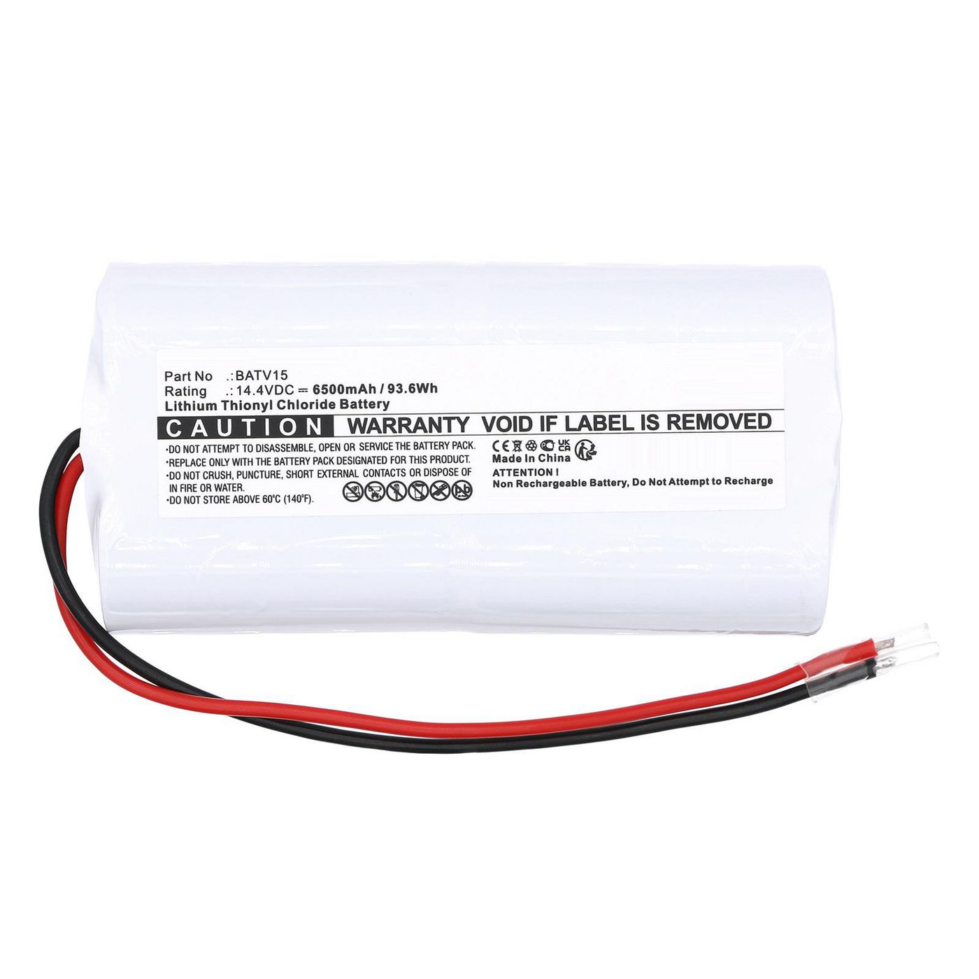 Battery 14.4V 6500mAh 93.60Wh 