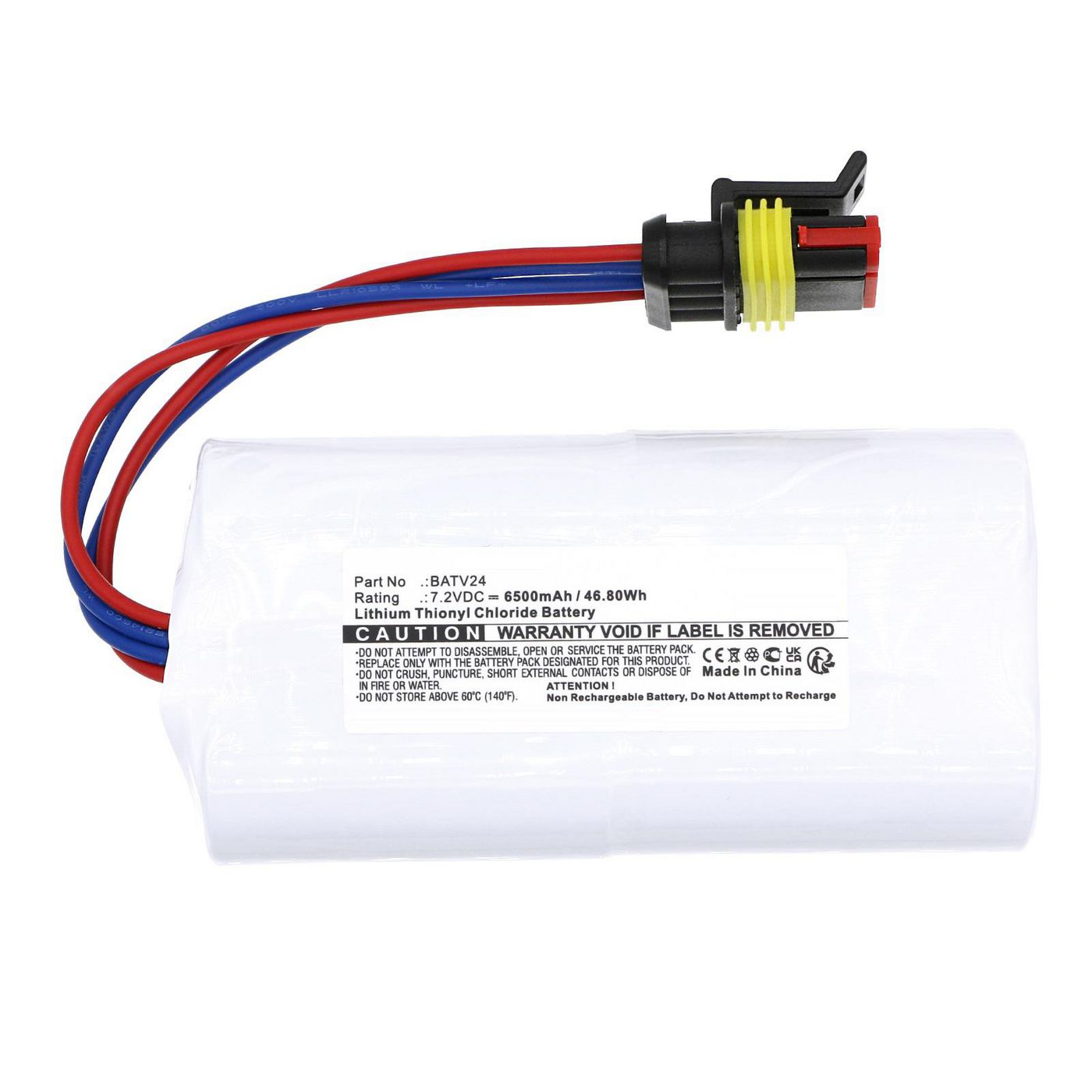 Battery 7.2V 6500mAh 46.80Wh 