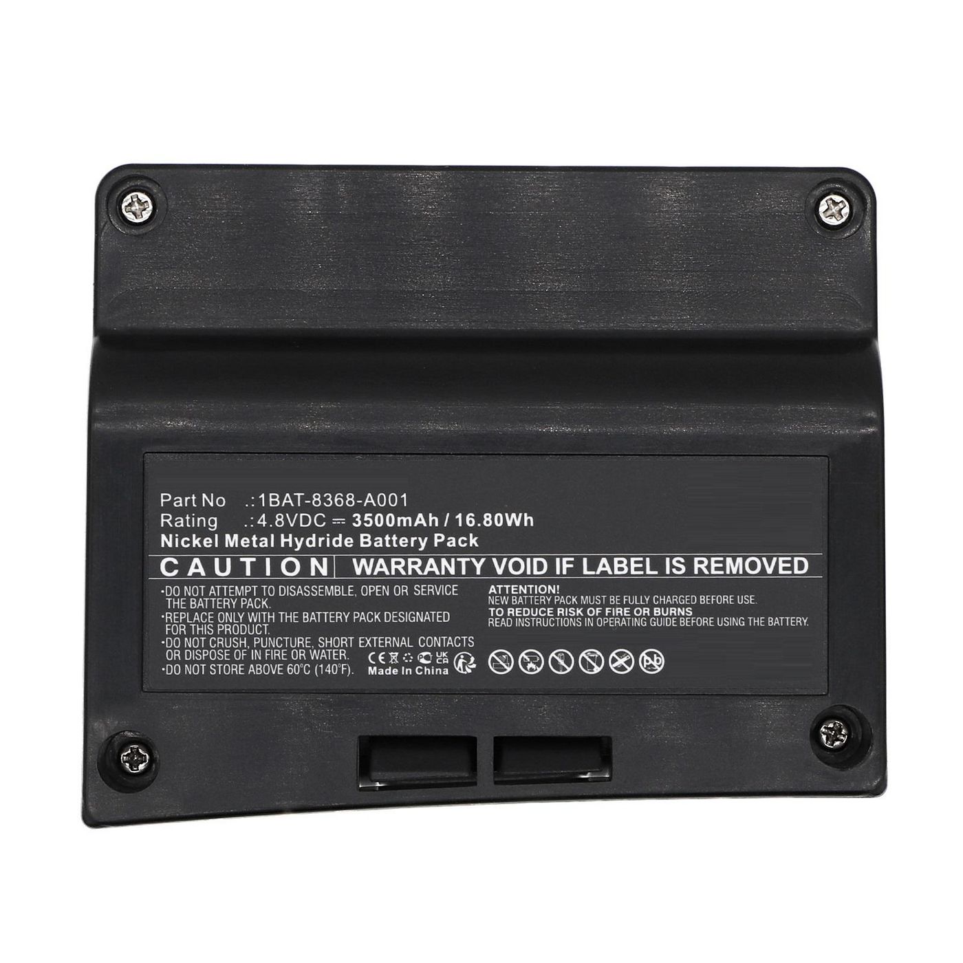Battery 4.8V 3500mAh 16.80Wh 