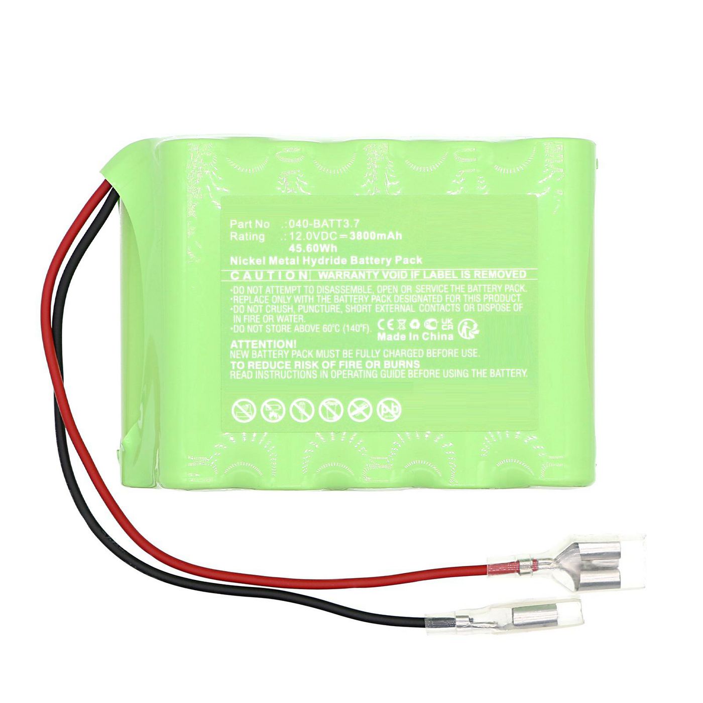Battery 12.0V 3800mAh 45.60Wh 