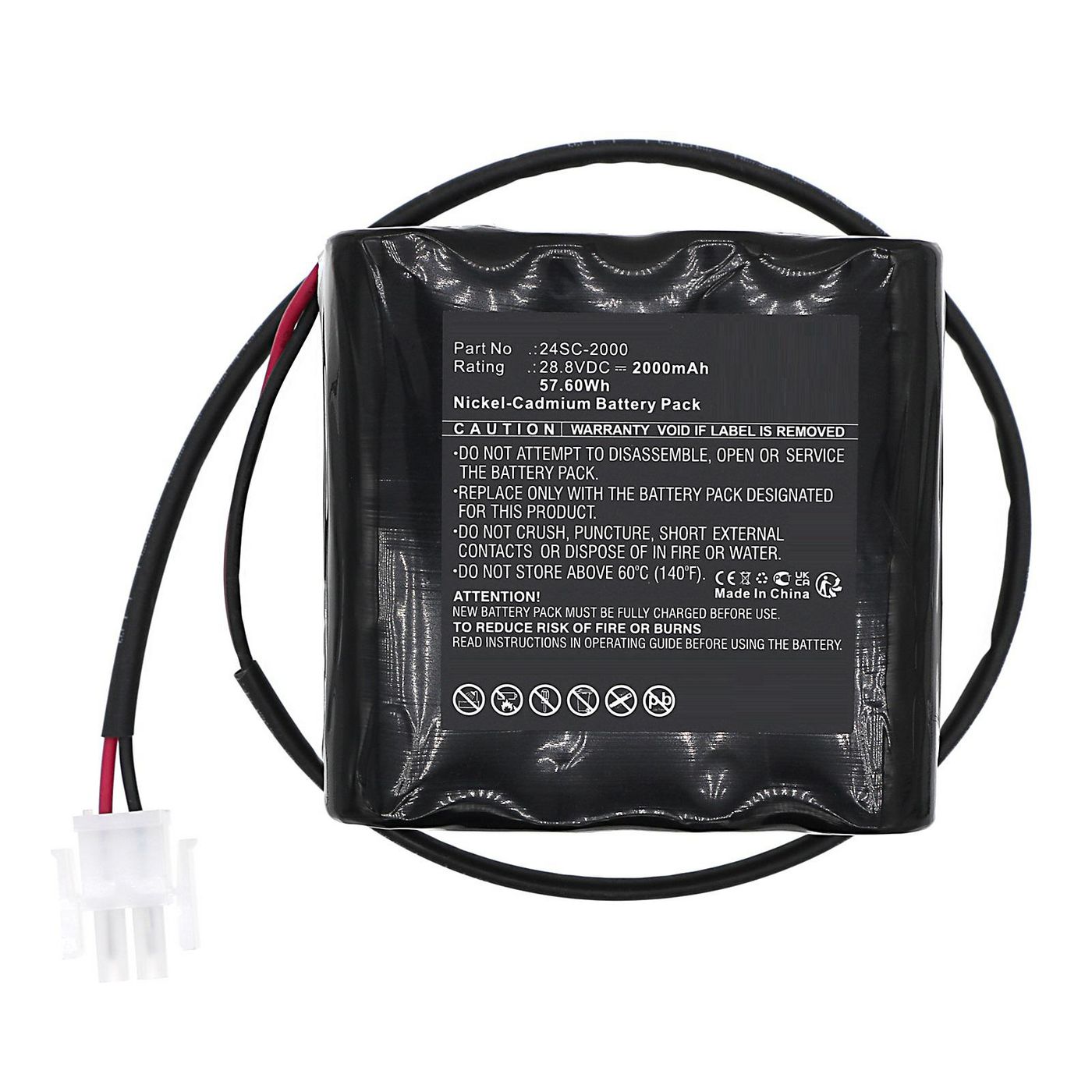 Battery 28.8V 2000mAh 57.60Wh 