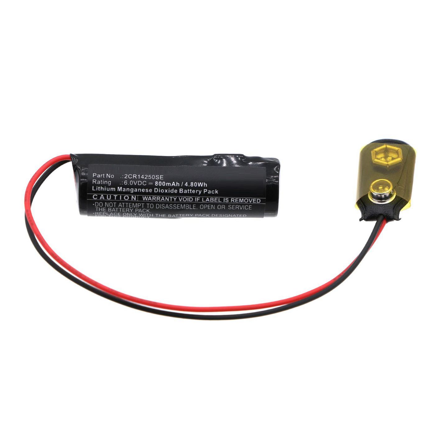 Battery 6.0V 800mAh 4.80Wh 