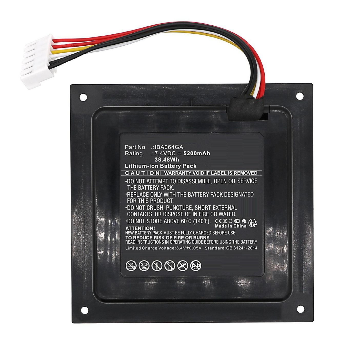 Battery 7.4V 5200mAh 38.48Wh 