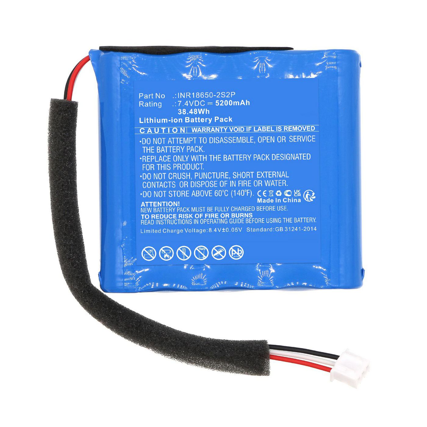 Battery 7.4V 5200mAh 38.48Wh 