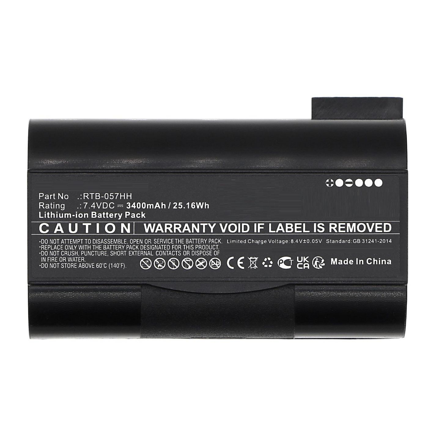 Battery 7.4V 3400mAh 25.16Wh