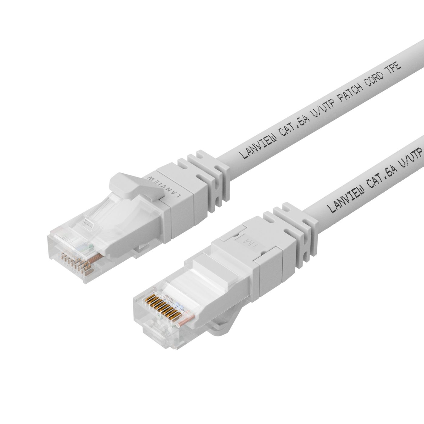 CAT6A UTP 10 м Білий LSZH,