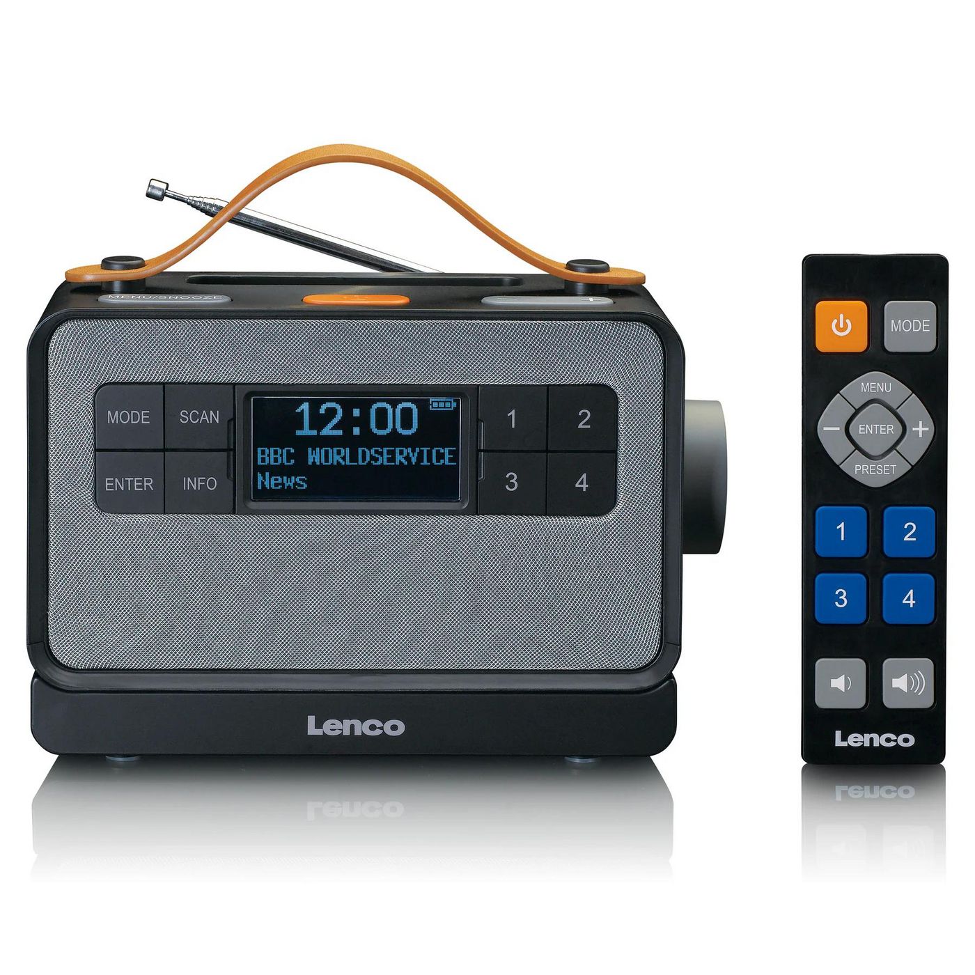 Radio Portable Digital Black