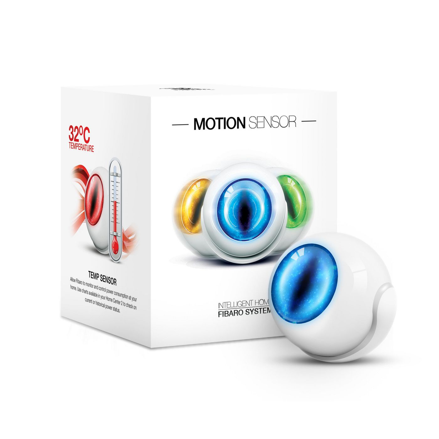 Motion Detector Wireless White