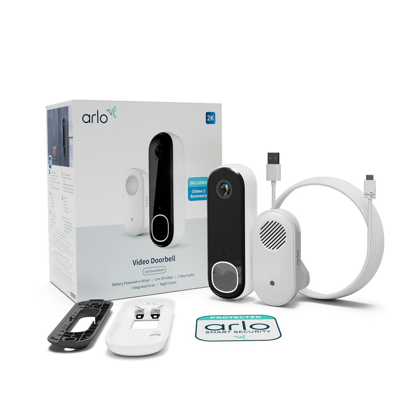 Essential Video Doorbell 2K & 