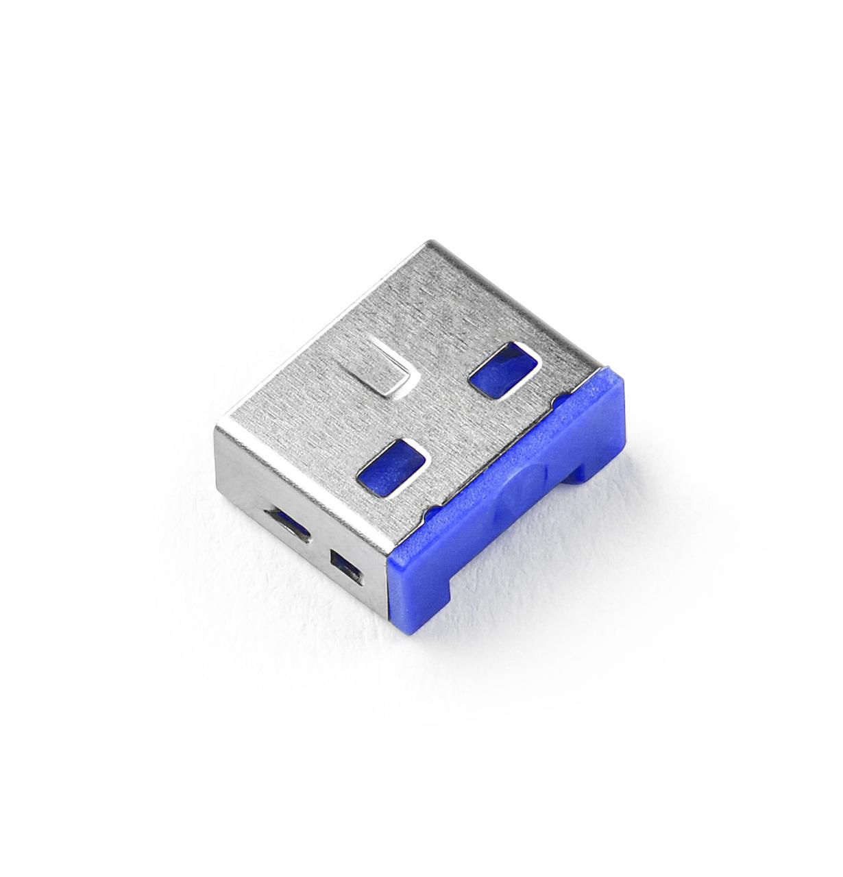 Port Blocker Usb Type-A Blue