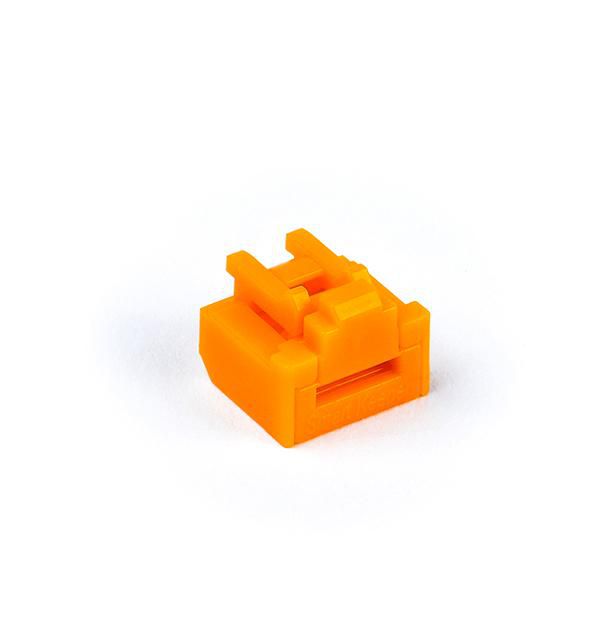 Port Blocker Rj-45 Orange 12 
