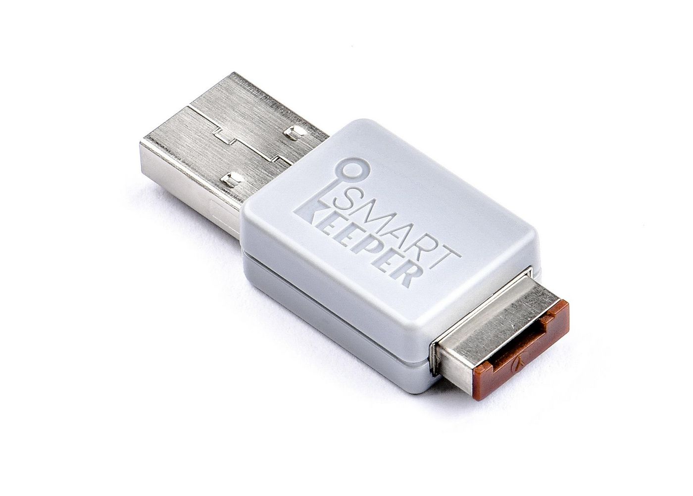 Port Blocker Usb Type-A Brown 