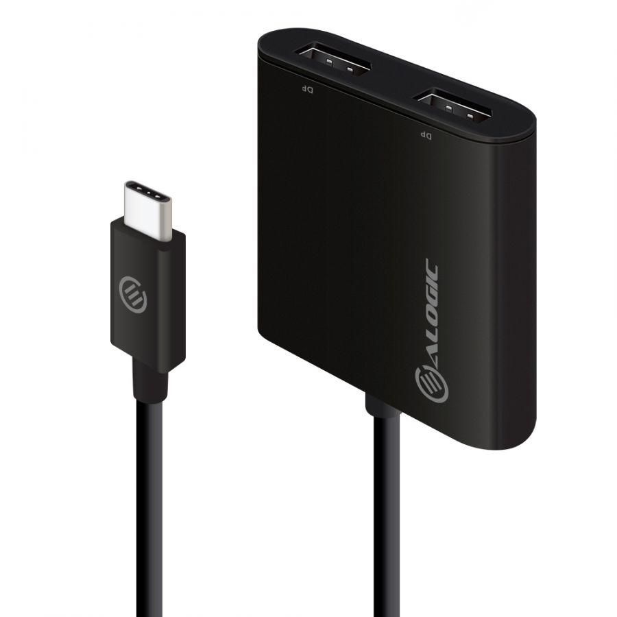 Usb-C To Dual Displayport 2.0 