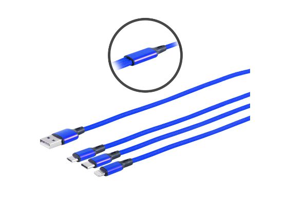 USB-A splitter cable with