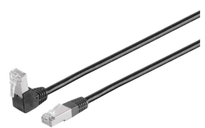 U/UTP CAT6 3M Чорний PVC 1 x