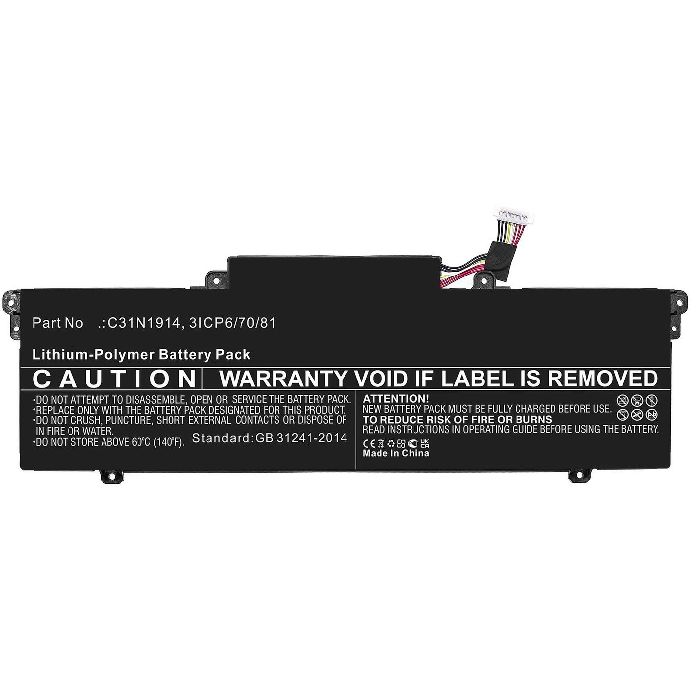 Laptop Battery for Asus 