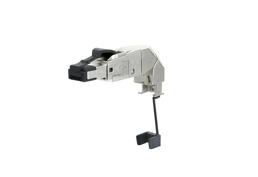 Wire Connector Rj-45 Black, 
