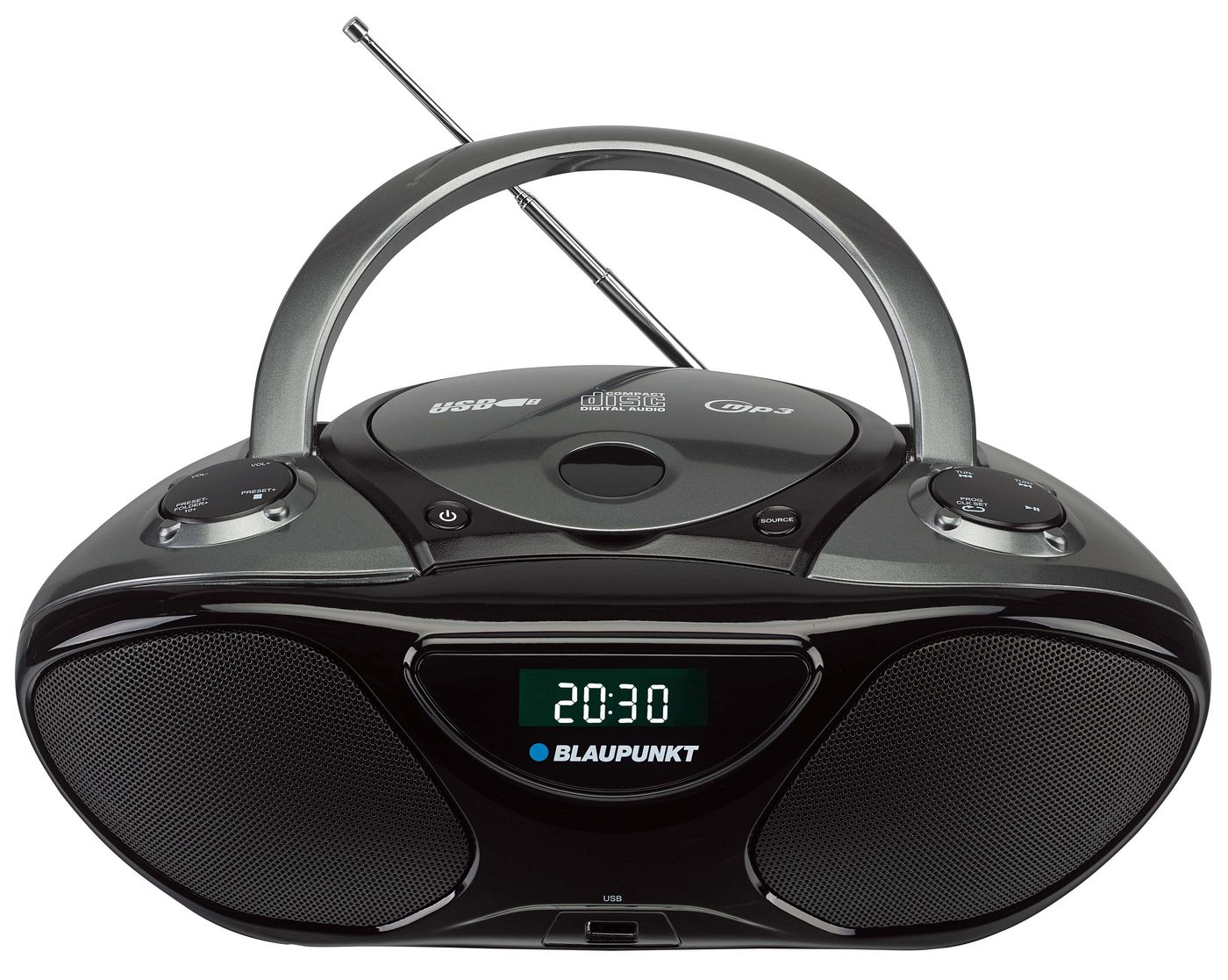 Cd Player Cd Recorder Black
