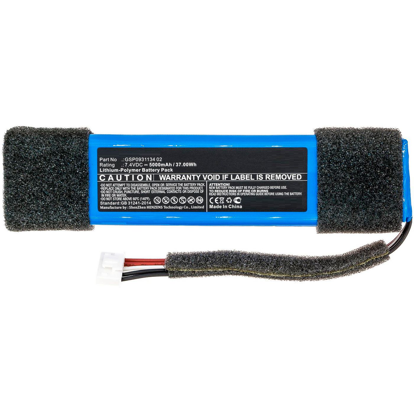 Battery 37.00Wh Li-Pol 7.4V