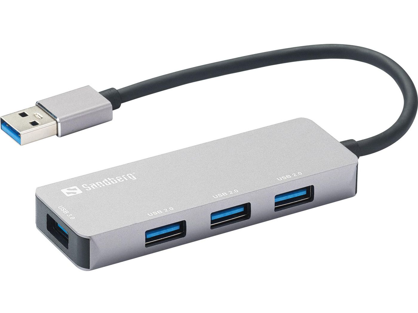 USB-A концентратор 1xUSB3.0+3x2.0 SAVER