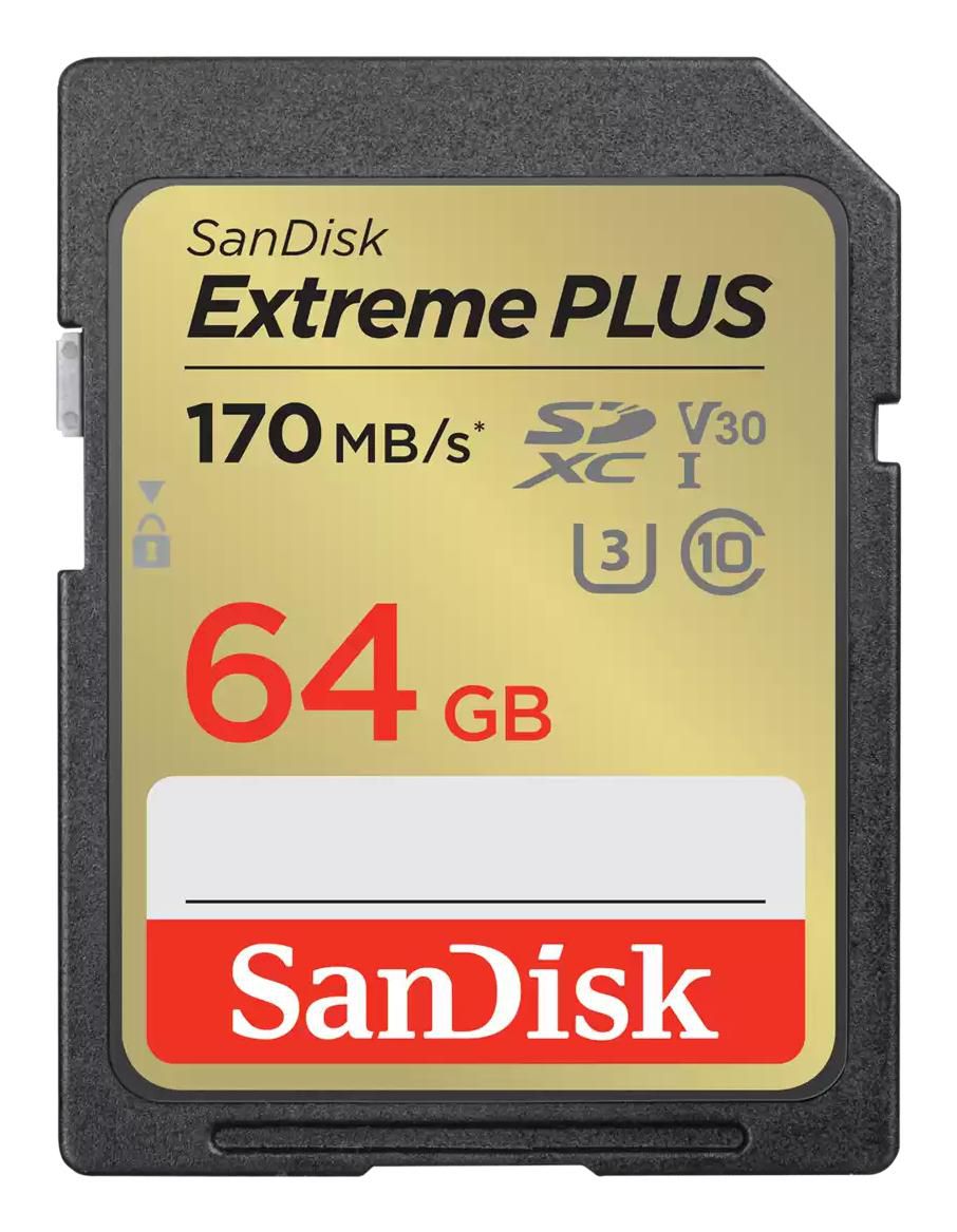 EXTREME PLUS 64GB SDXC MEMORY 