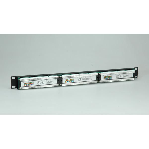 19" Patchpanel, Cat.5e/Class 