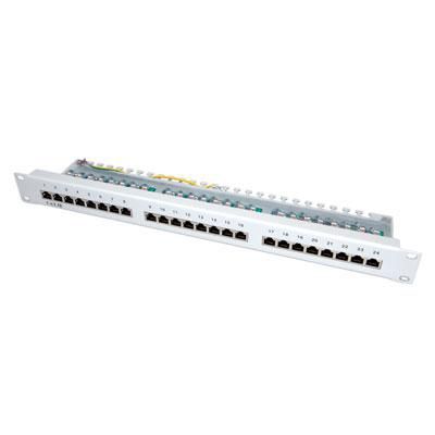 19" Patchpanel, Cat.5e/Class 