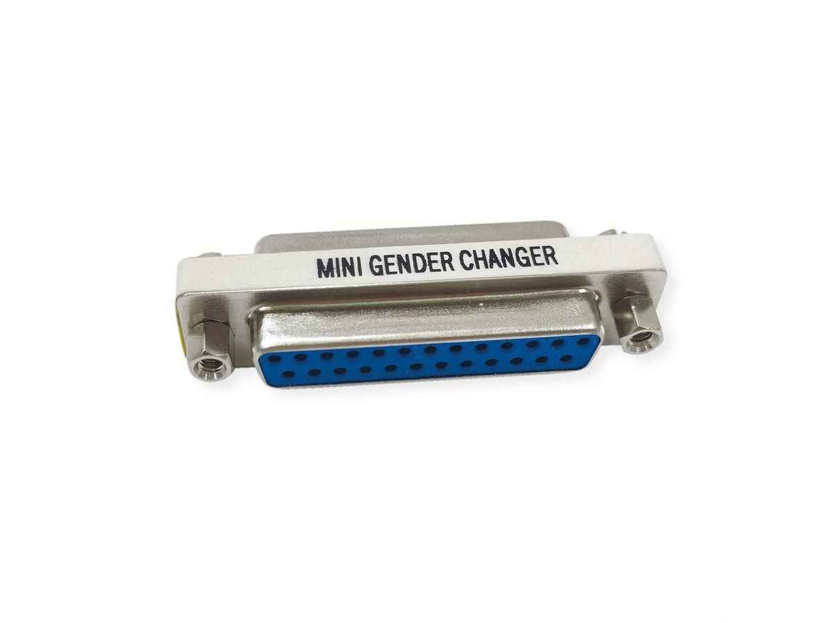Mini Gender Changer, 9 Pin F/F