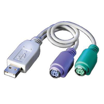 USB To 2x PS/2 Adapter Cable