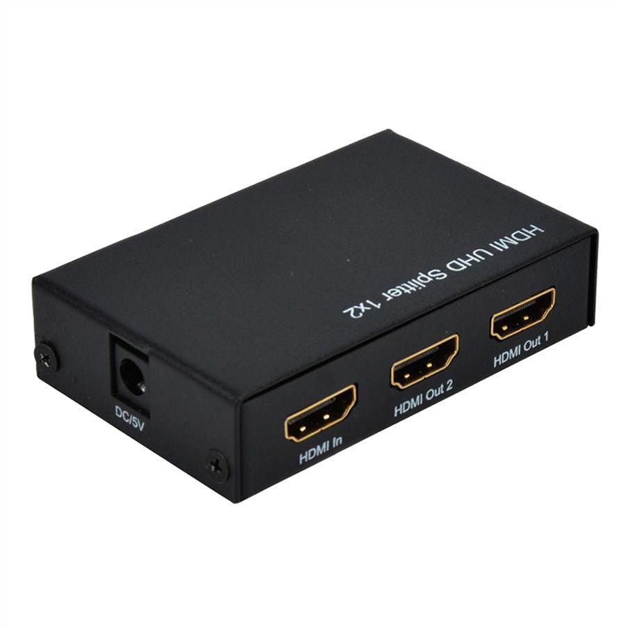 HDMI Splitter, 4K, 2-канальный