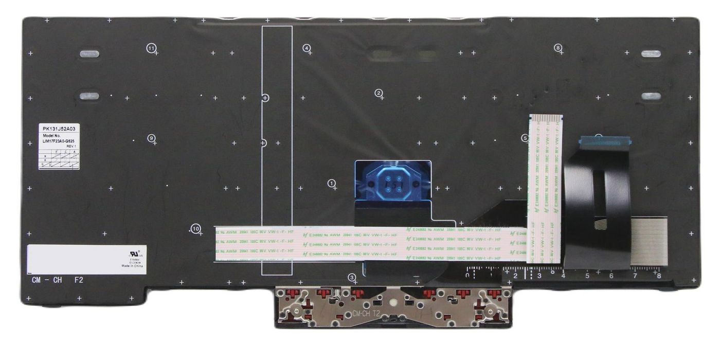 CS20 FL-HC KBD LTN,BL,BK,RUS