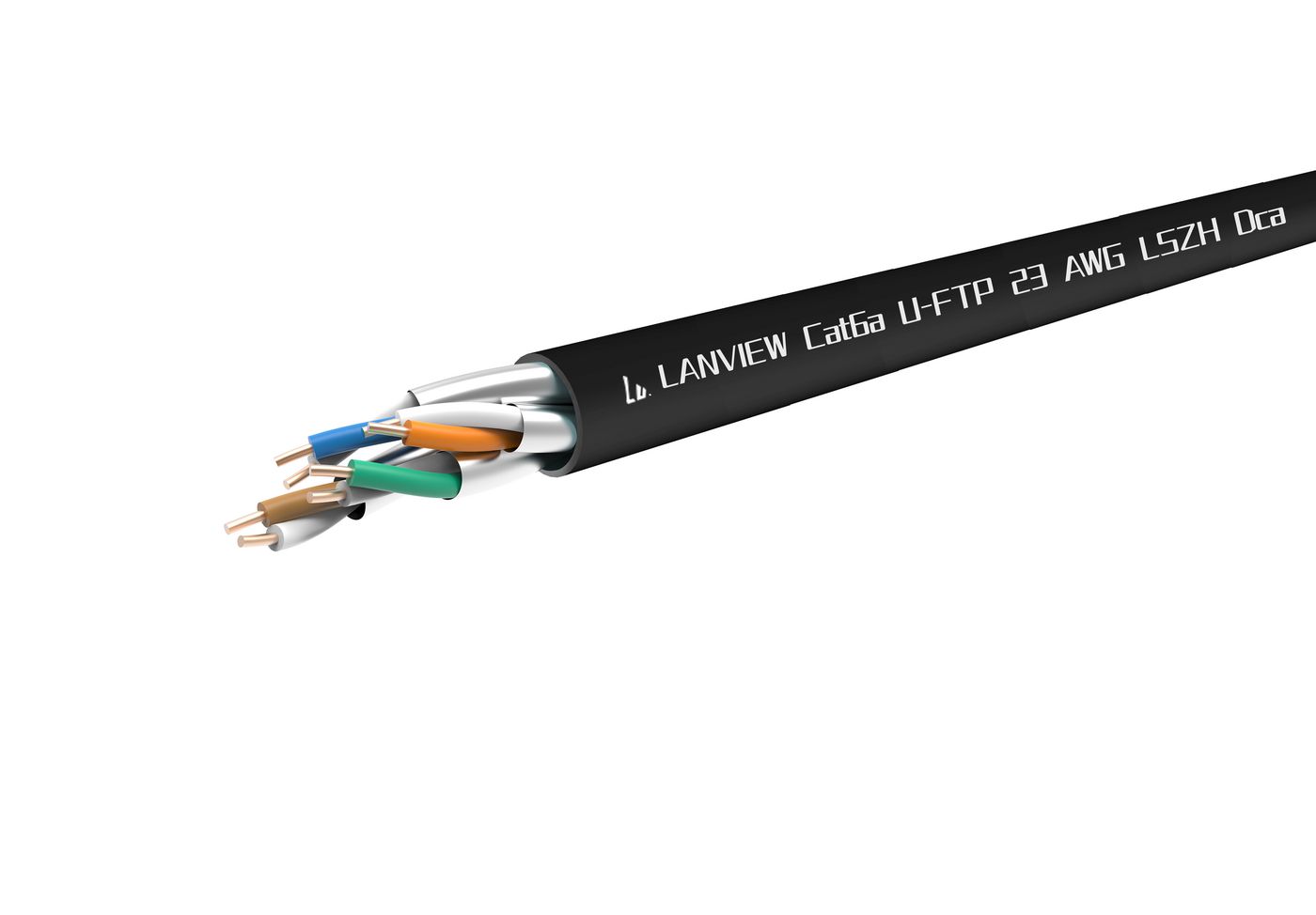 Cat6a U-FTP 4x2xAWG23 LSZH 