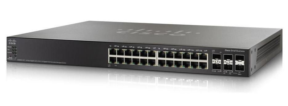 24GB PoE w/ 4Port 10GB Stack
