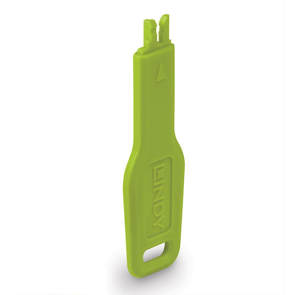 RJ45 Port Blocker key, Green