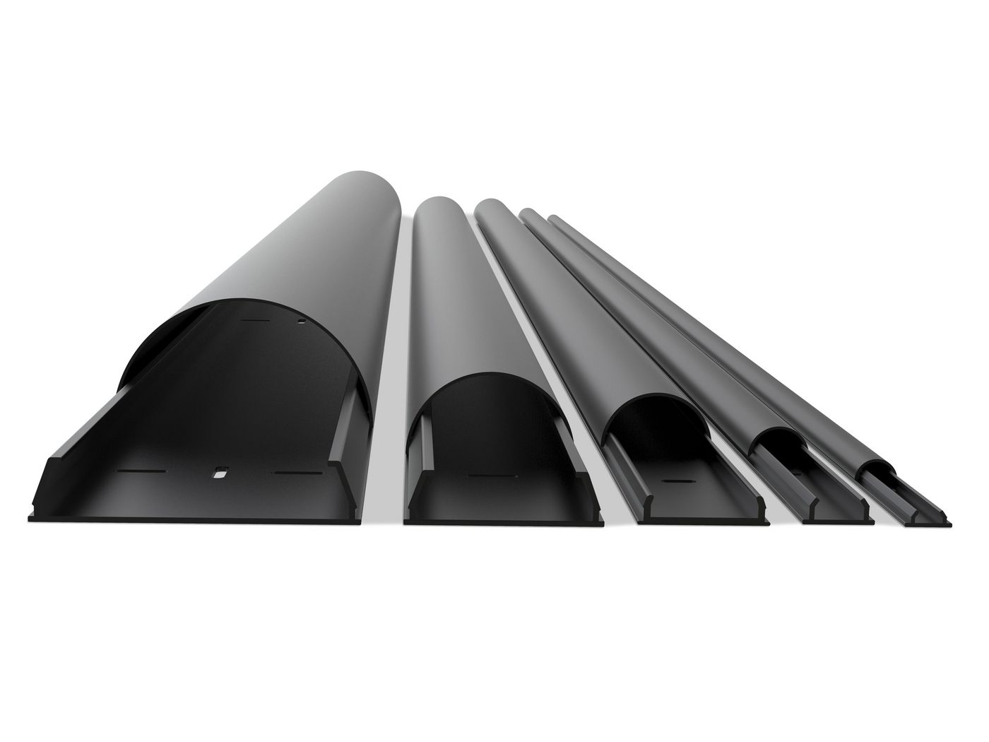 Uni Cable Cover Black 18mW - 